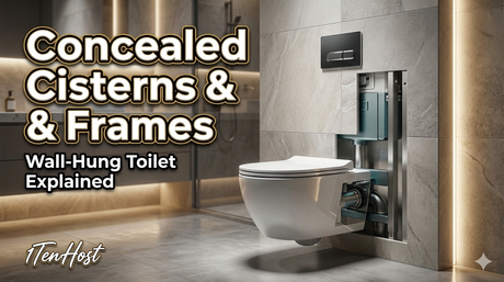 Complete Guide to Concealed Cisterns & Frames (Wall-Hung Toilet Explained)