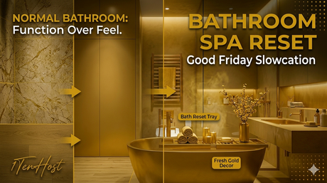 Good Friday Slowcation: Turning Your Bathroom into a Spa