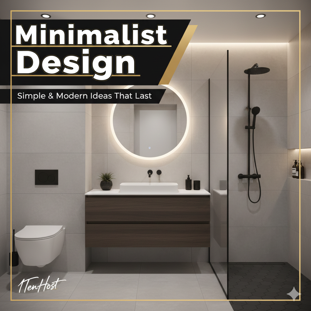 How to Build a Minimalist Bathroom (Simple & Modern Ideas That Last)
