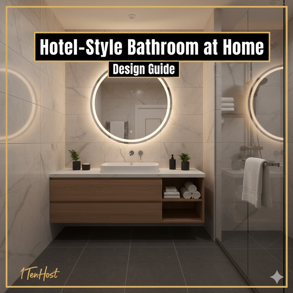 How to Design a Hotel-Style Bathroom at Home (Luxury Design Guide)