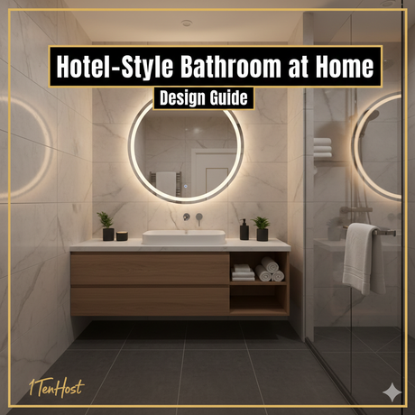 How to Design a Hotel-Style Bathroom at Home (Luxury Design Guide)