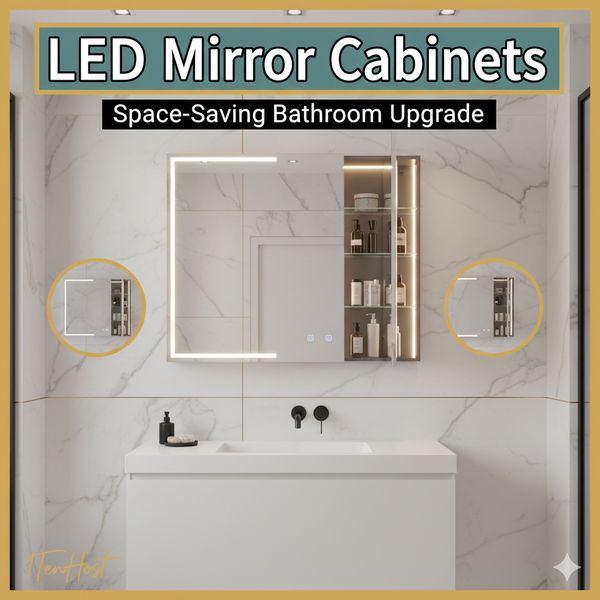 LED Mirror Cabinets: The Best Space-Saving Bathroom Upgrade for Modern Homes