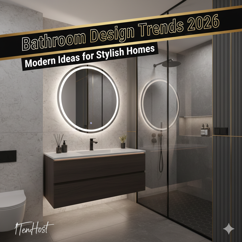 Latest Bathroom Design Trends for 2026 (Modern Ideas for Stylish Homes)