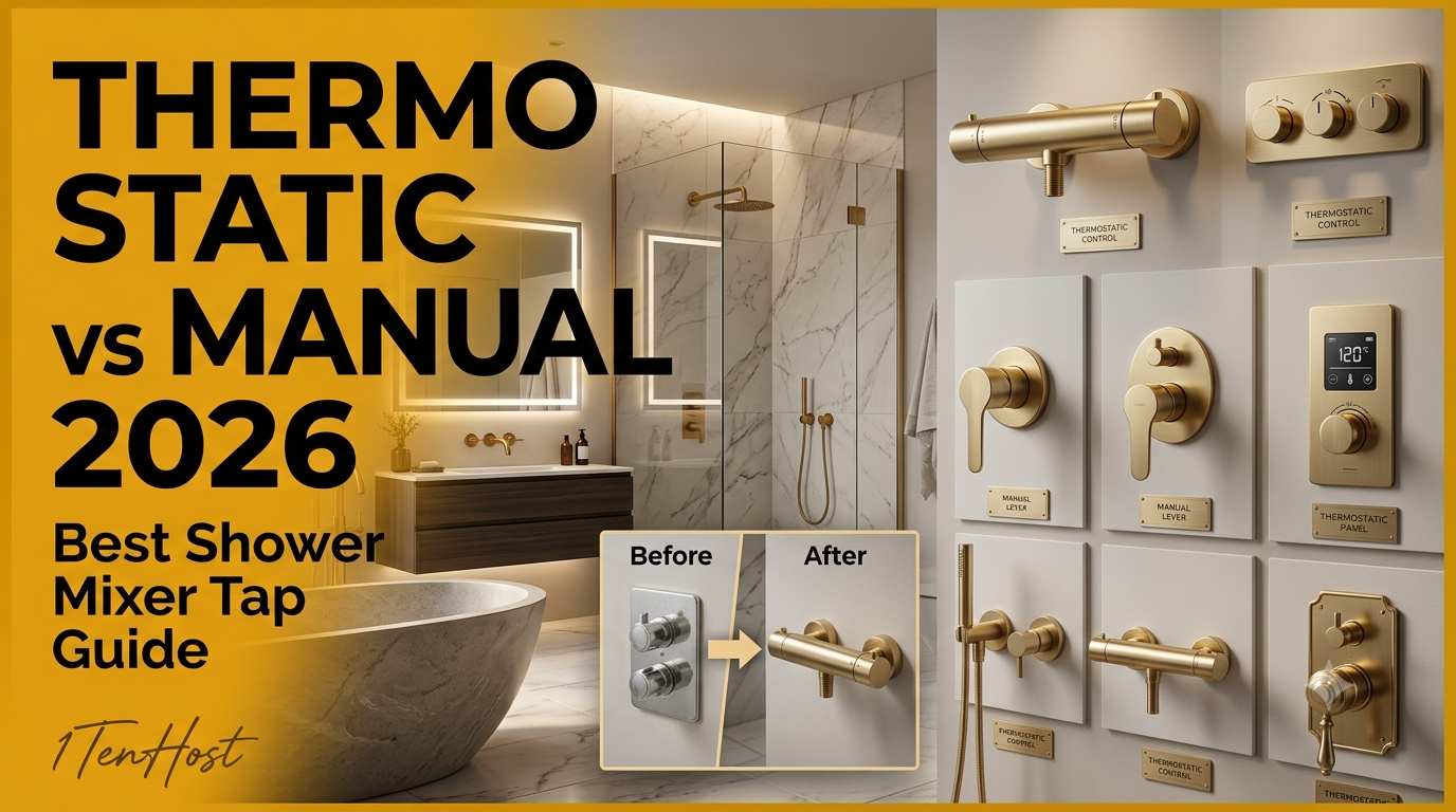 Looking for shower mixer taps for sale? Compare thermostatic and manual shower mixer taps, price ranges, installation tips, and the best options for UK bathrooms.