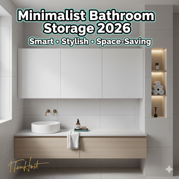 Minimalist Bathroom Storage Ideas for 2026