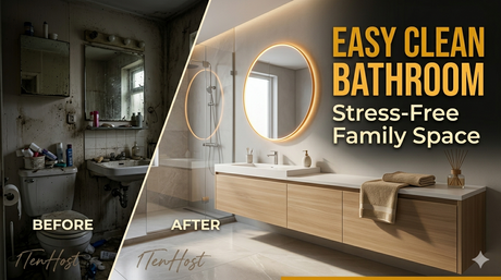 No Homework Day: Easy Clean Bathroom Ideas for a Stress-Free Family Space