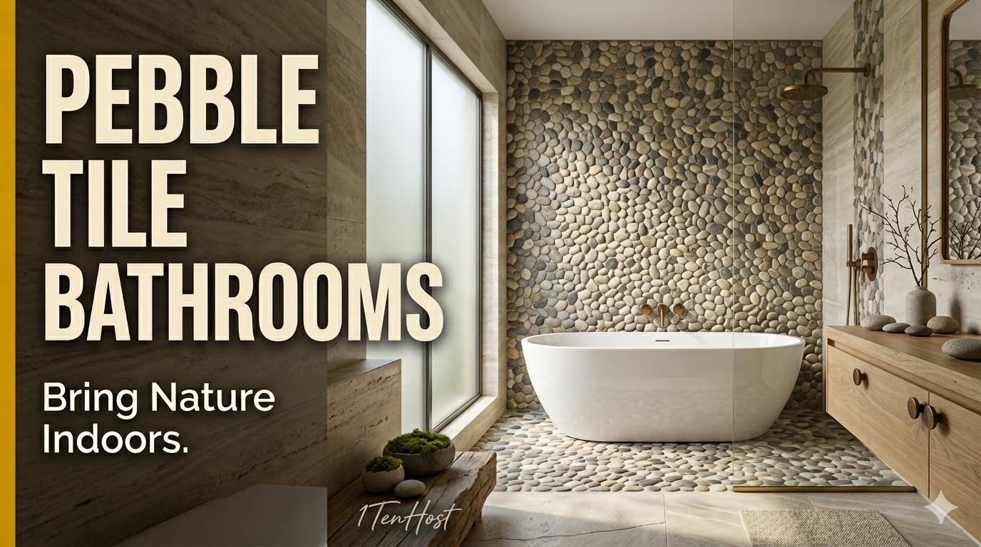 Pooh Sticks & Pebbles: How Pebble Bathroom Tiles Bring Nature Into Modern Design