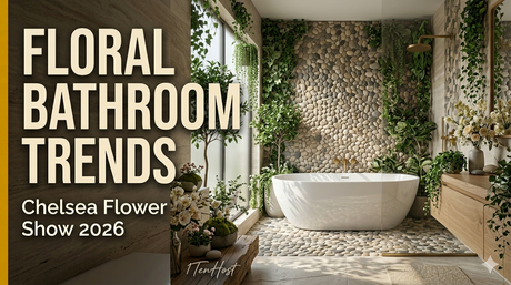 RHS Chelsea Flower Show 2026: Floral Bathroom Design Trends Bringing Nature Indoors