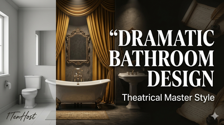 Shakespeare Day: Dramatic Bathroom Design Ideas for a Theatrical Master Bathroom