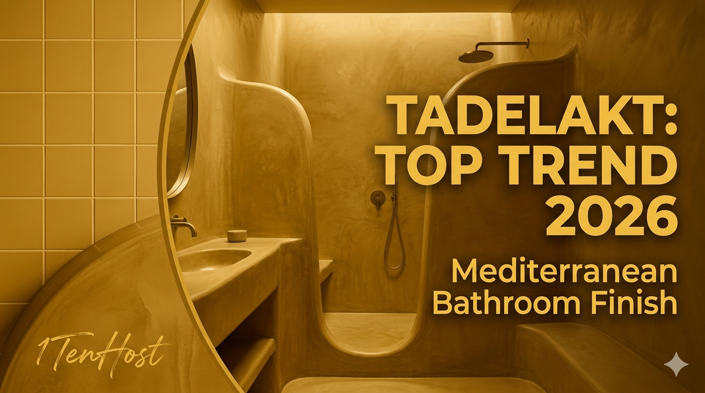 Tadelakt Plaster: The Mediterranean Trend Hitting UK Bathrooms