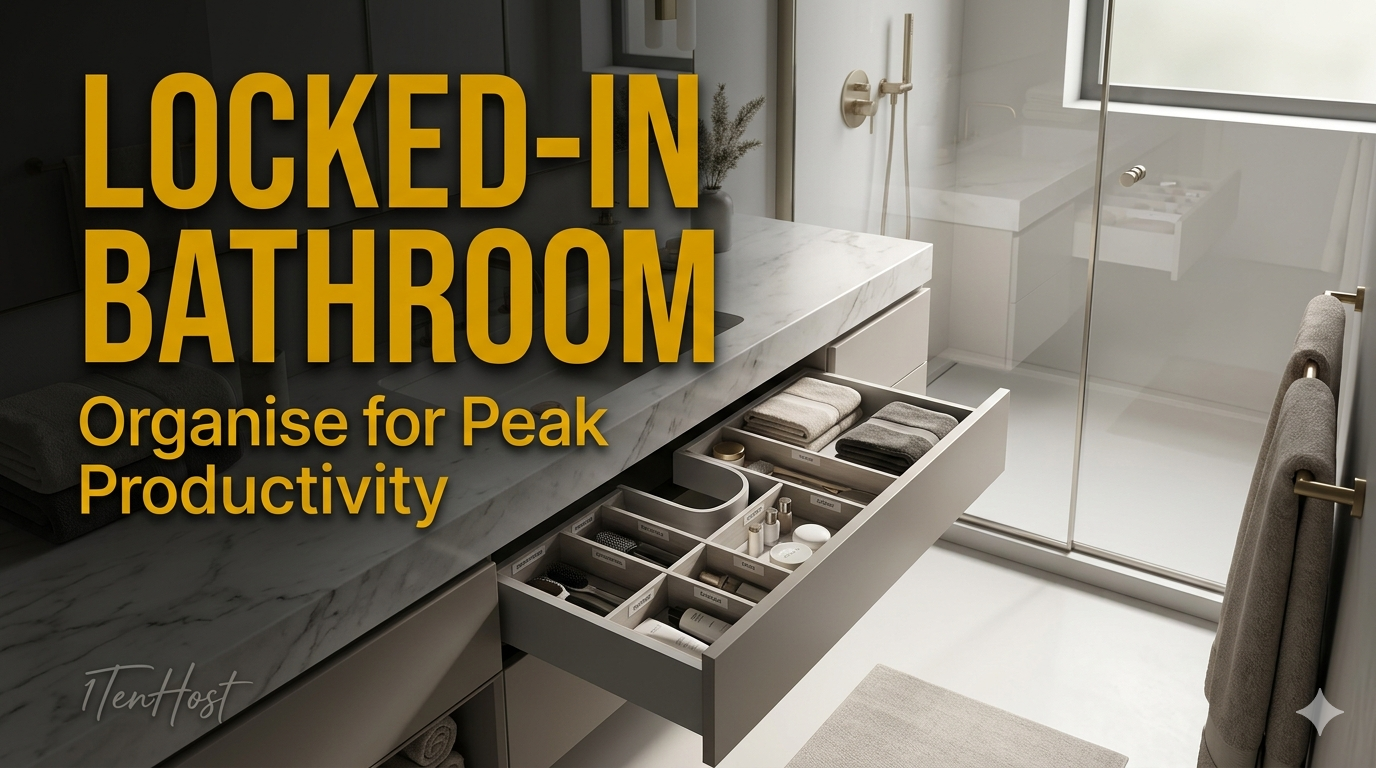 The “Locked In” Routine: Organised Bathroom Ideas for Maximum Productivity