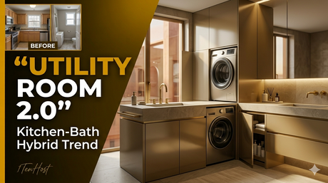 The “Bussin” Kitchen-Bathroom Hybrid: Utility Room Design Trends You Need in 2026
