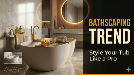 The Rise of “Bathscaping”: Styling Your Bathtub for Instagram-Worthy Bathrooms