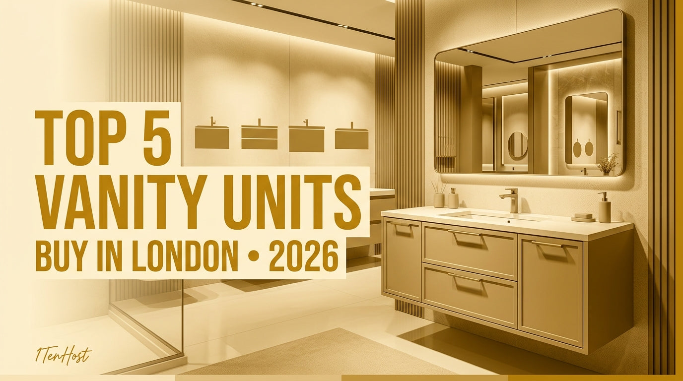 Top 5 Bathroom Vanity Units to Buy in London – 2026 Showroom Guide  