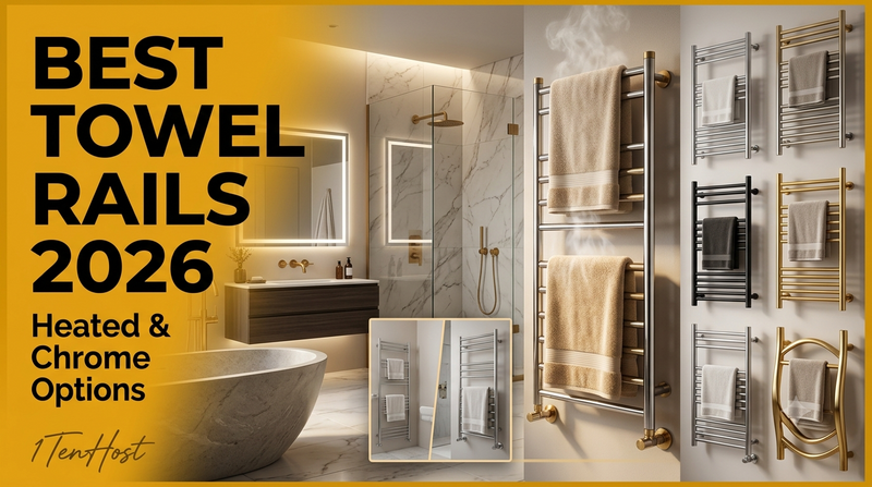 Looking for the best towel rails to buy in the UK? Compare heated towel rails, chrome bathroom radiators, sizes, BTU requirements, and the best deals for 2026.