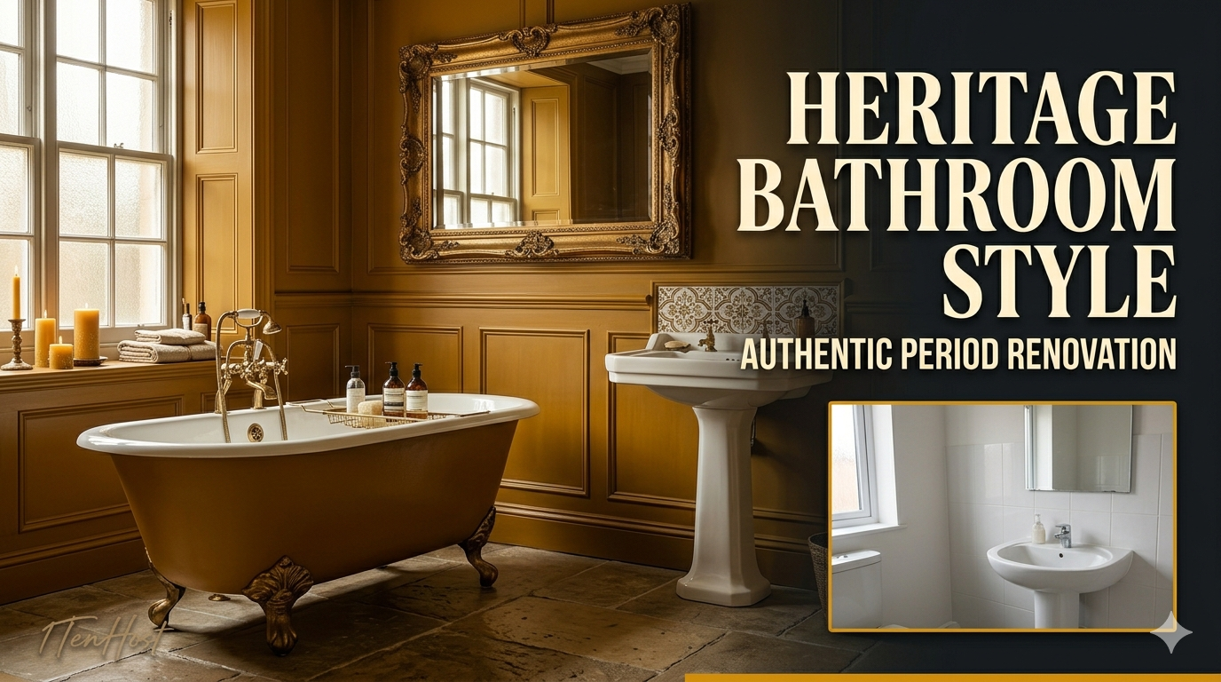 VE Day Inspiration: Heritage Bathroom Design Ideas for Authentic Period Renovations