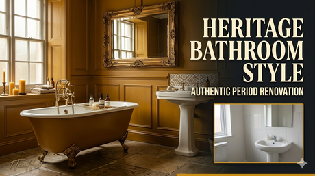 VE Day Inspiration: Heritage Bathroom Design Ideas for Authentic Period Renovations