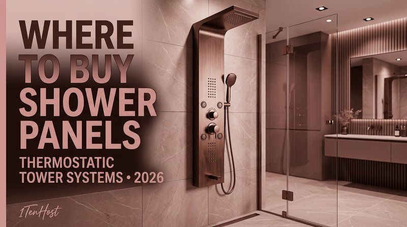 Where to Buy Shower Panels UK – Thermostatic Tower Systems 2026