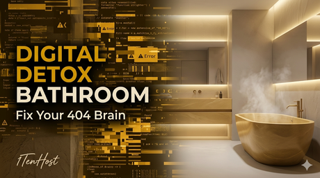 Why “404 Coded” Brains Need a Digital Detox Bathroom for a Calmer Mind