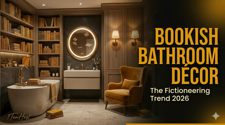 Why “Fictioneering” Is Inspiring Bookish Bathroom Décor in 2026