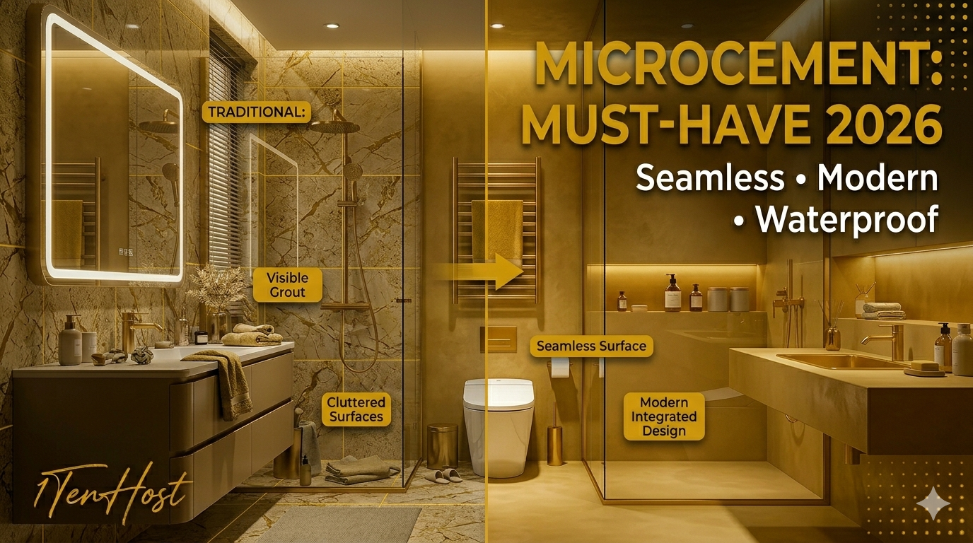 Why Microcement is the Must-Have Finish for 2026