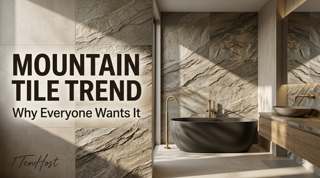 Why the "Mountain Summer" Trend is Changing Bathroom Tiles