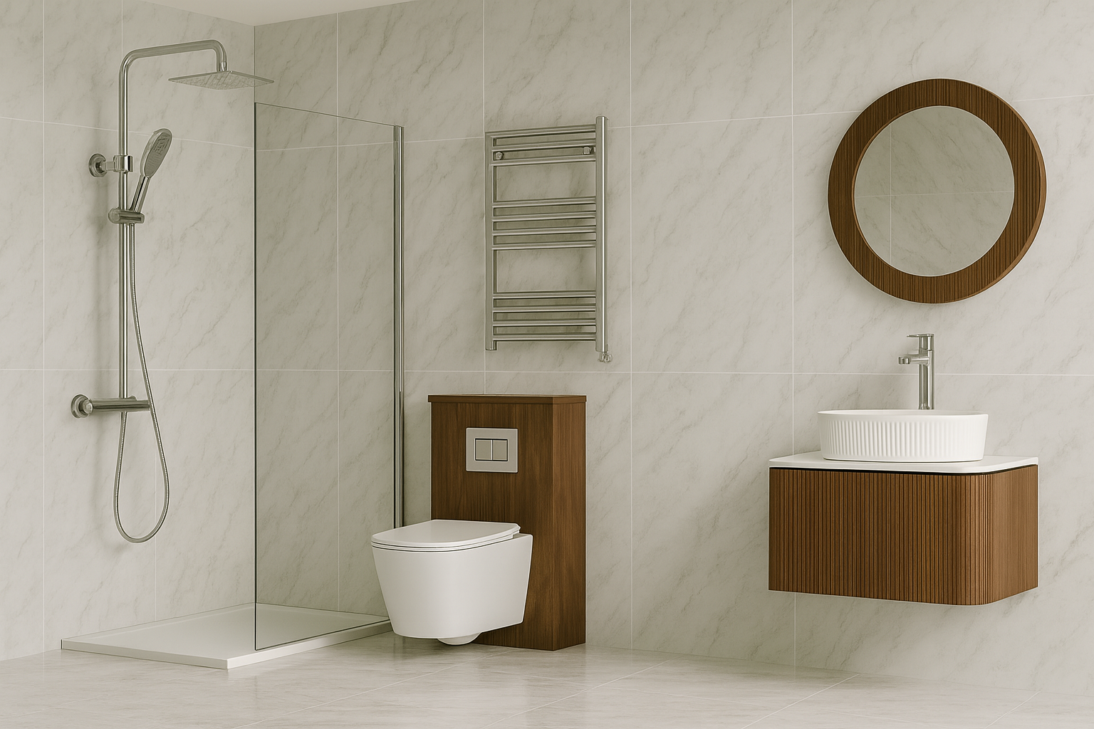 Chrome Bathroom sets