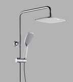 Strike polished chrome brass shower mixer