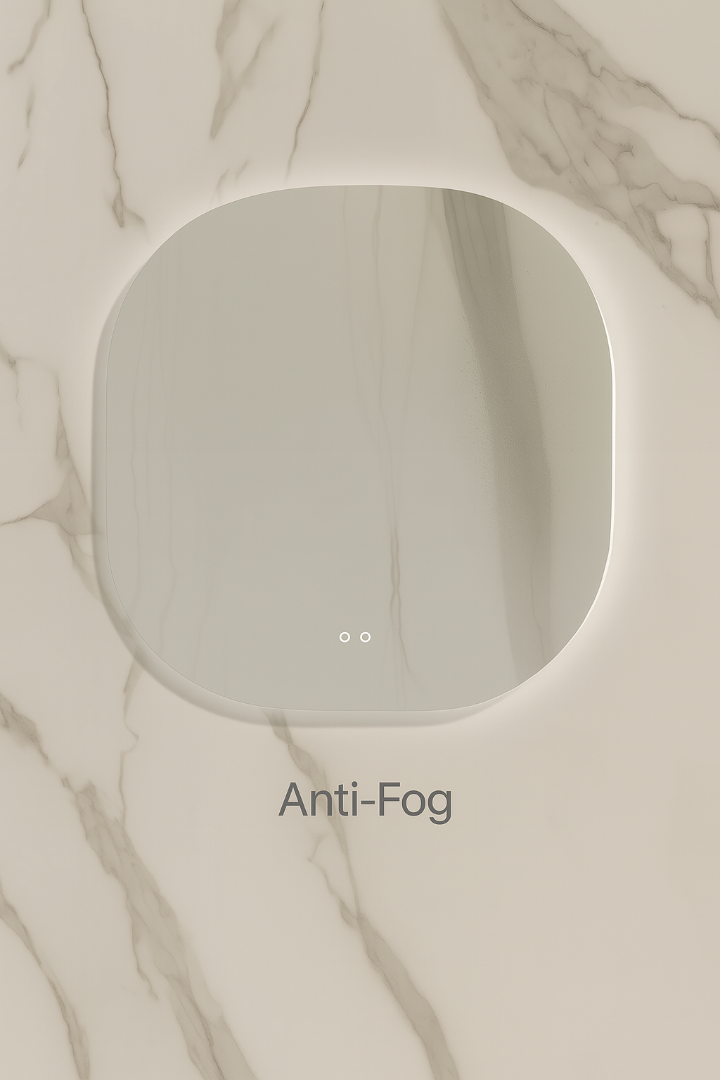DAISY LED ANTI FOG MIRROR 800MM DIAMETER
