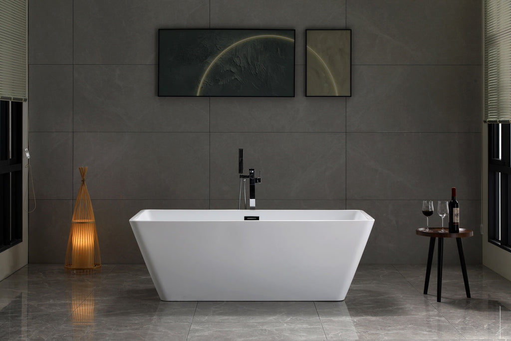 Silva freestanding bathtub 1700mm x 800mm x 580mm