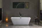 Silva freestanding bathtub 1700mm x 800mm x 580mm