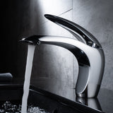 Universe Basin Mixer tap polished chrome
