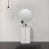 Helen white floor standing vanity 500mm