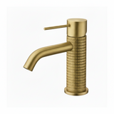 Coruni Basin Mixer tap brushed brass gold