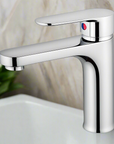Breeze polished chrome basin mixer