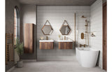 Kuba Wall Hung 1 Drawer vanity Unit & 1TH Basin