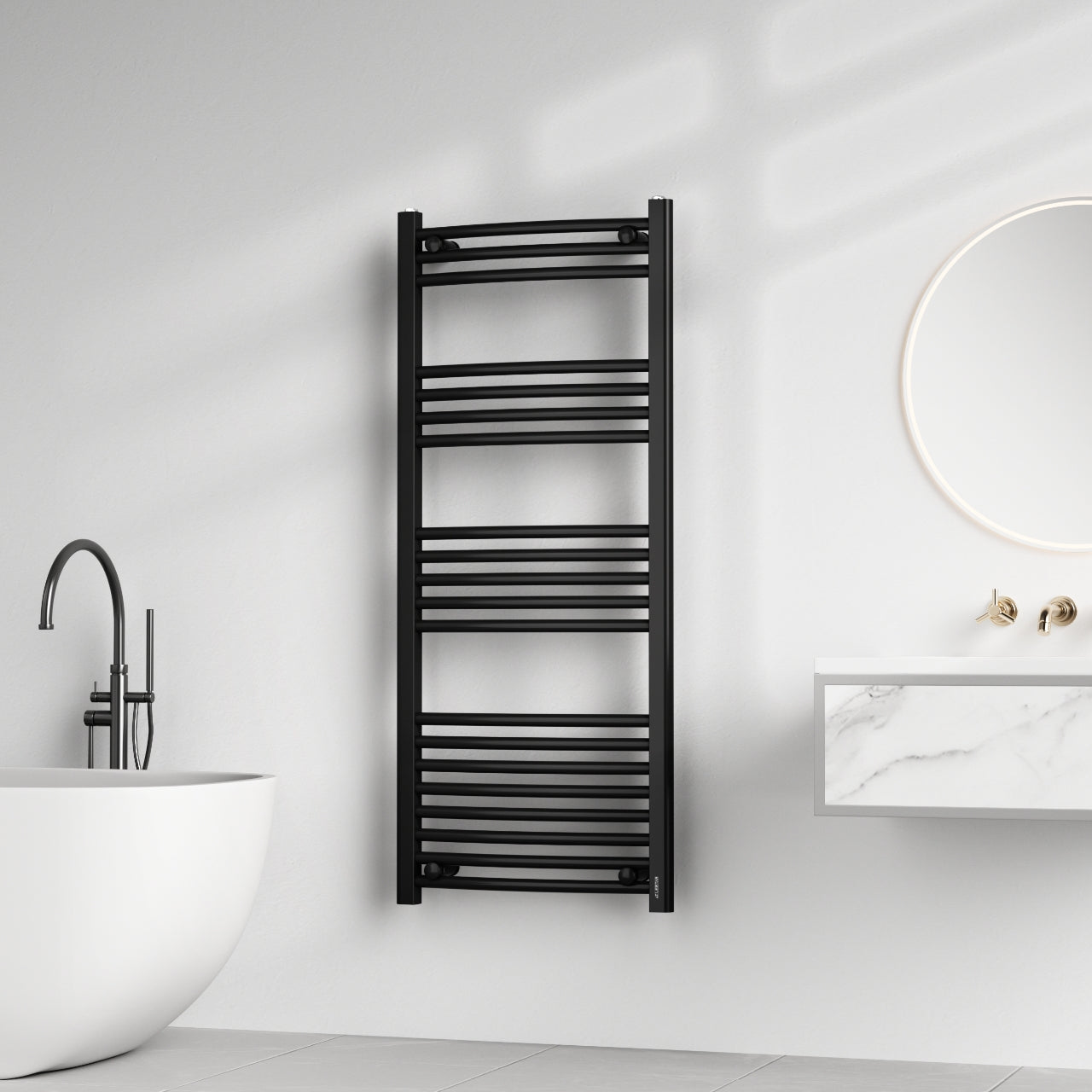 Aurelux Heated towel rails - 3 Variants