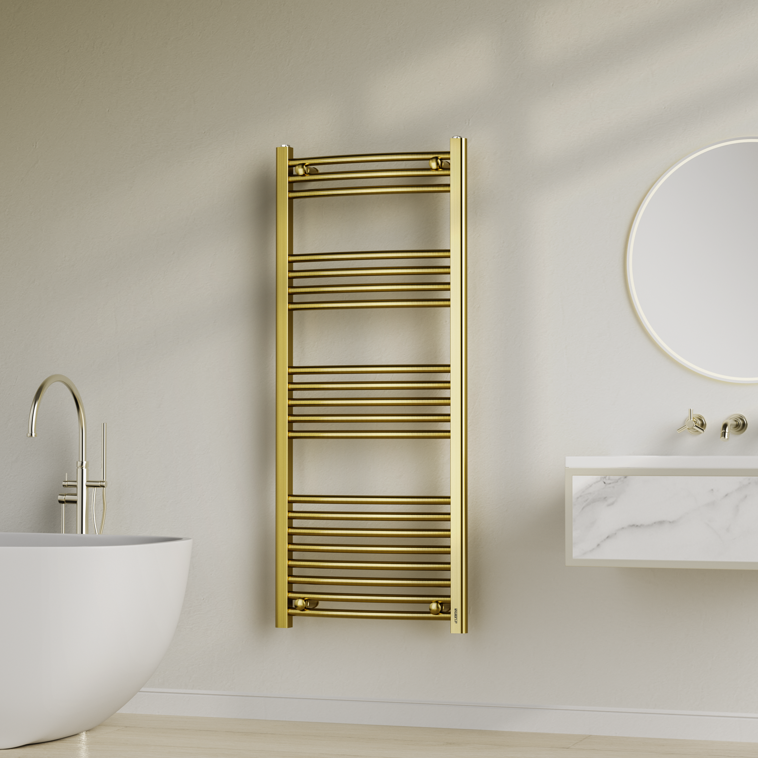 Aurelux Heated towel rails - 3 Variants