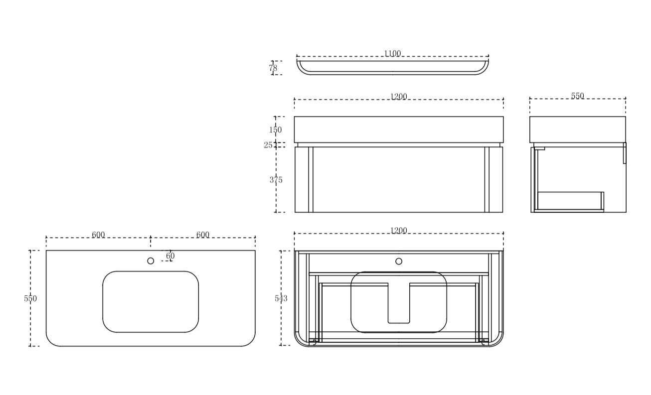 Product dimensions