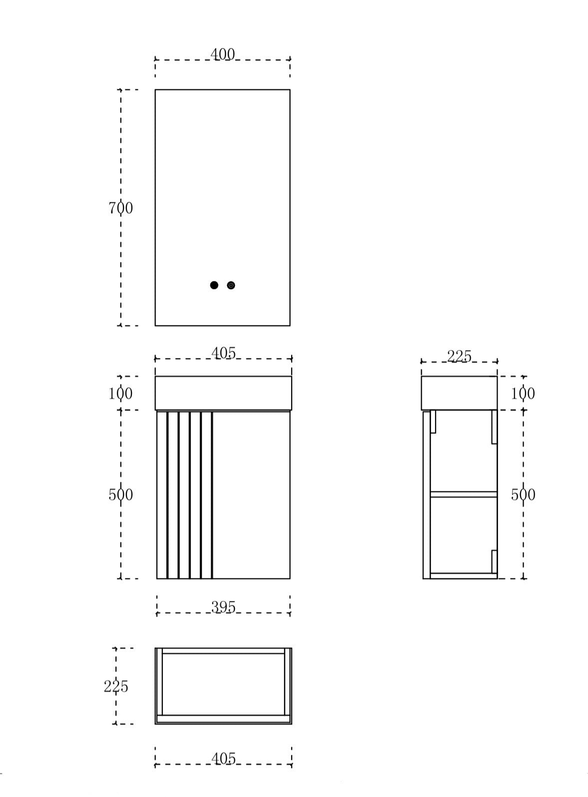 Product dimensions