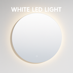 LEAH LED ROUND MIRROR 700MM DIAMETER