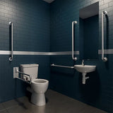 Arley Pro Comfort Rimless Close Coupled Rails Bathroom Doc M Pack
