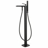 Onyx free standing bathtub mixer matte black