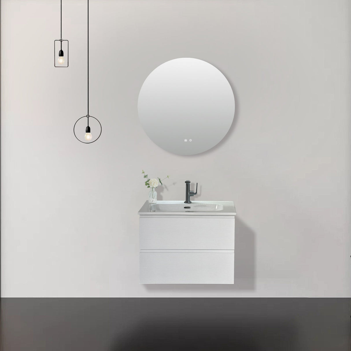 Lucento wall hung vanity 700mm