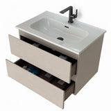 Lucento wall hung vanity 700mm