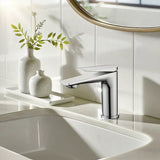 Tekno basin mixer tap polished chrome