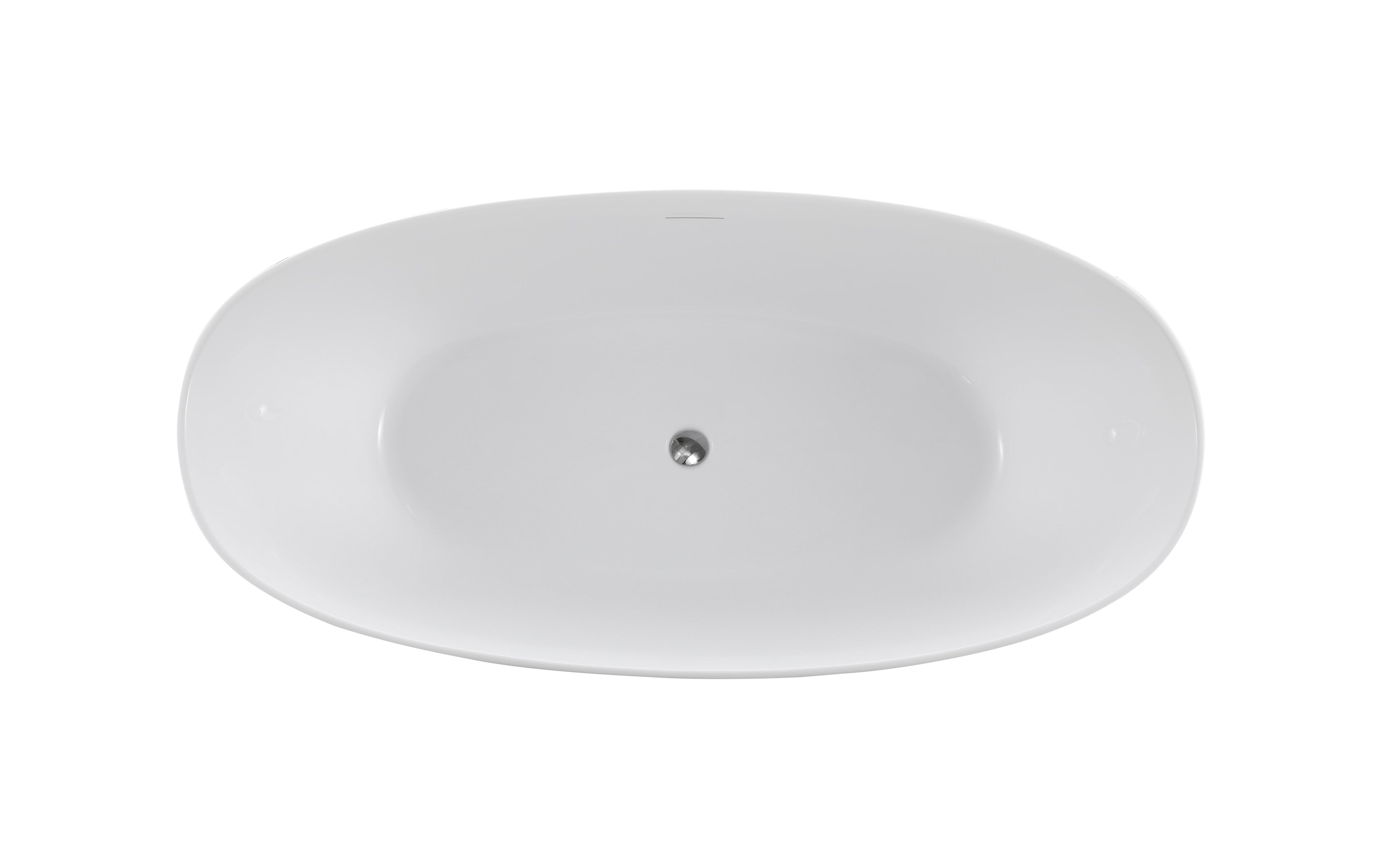 LUSI Freestanding Bathtub white 1700MM X 800MM X 580MM