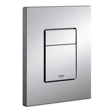 Grohe cistern frame and white wall hung rimless toilet