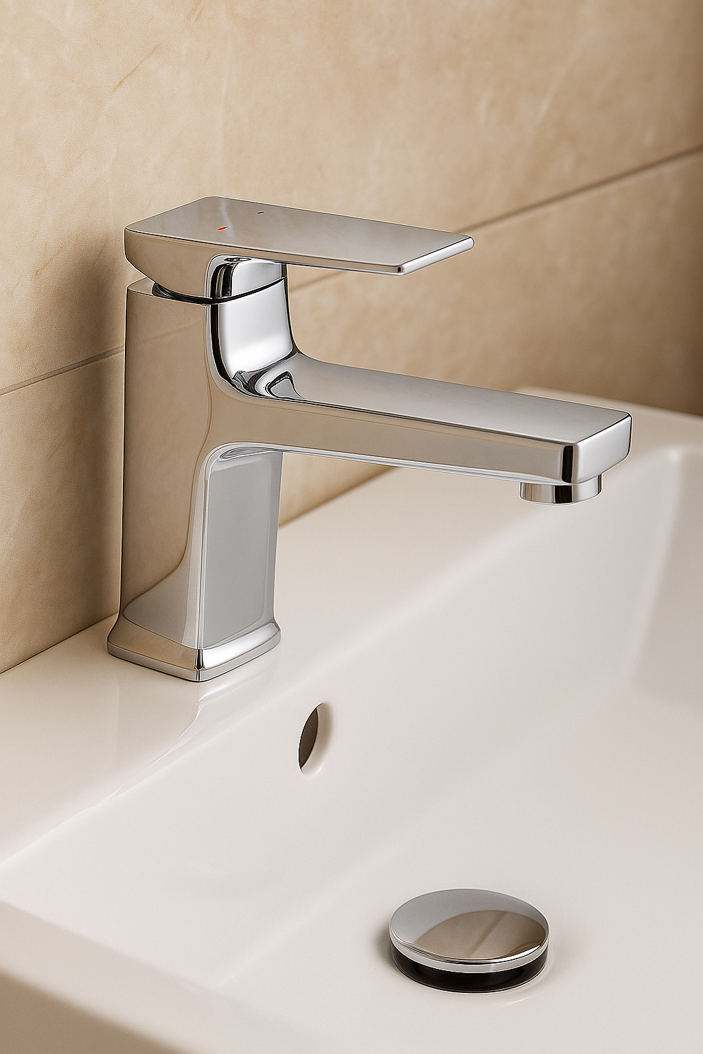 Vertex Brass Basin Mixer - 3 Variants