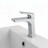 Tiva basin mixer tap polished chrome